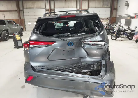 2023 Toyota Highlander Hybrid Le z USA, uszkodzony, nr VIN 5TDBBRCH3PS589867
